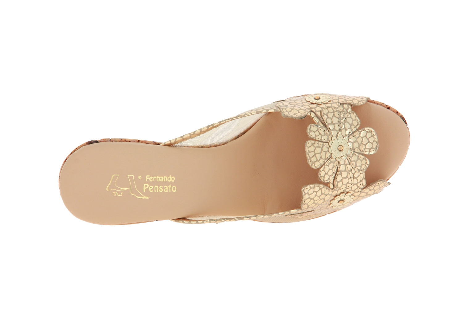 Fernando Pensato Pantolette VEGAS RETE BLUSE FANGO STRASS (40)