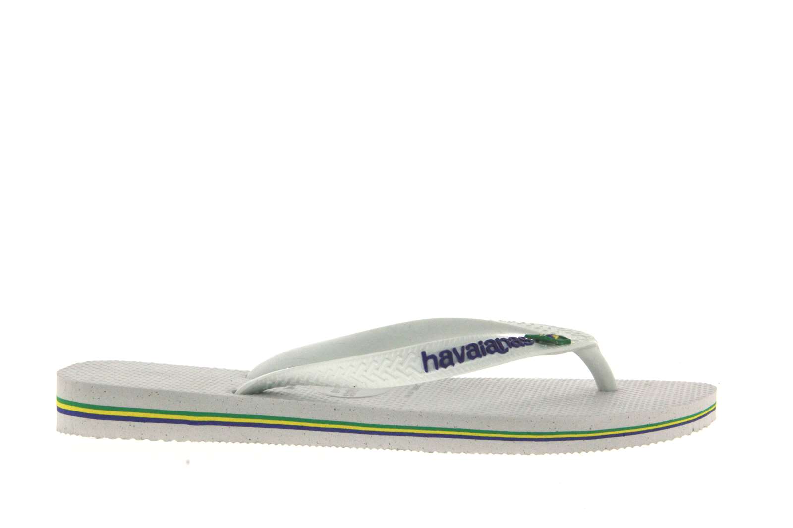 Havaianas Zehenstegsandale MEN BRASIL LOGO WHITE (45-46)