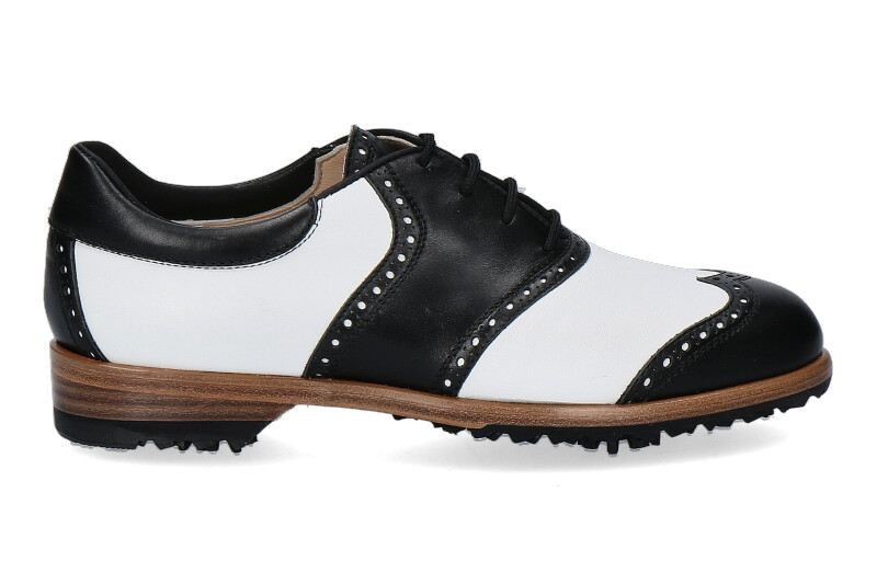 Tee Golf Shoes Damen- Golfschuh SUSY NERO BIANCO (41½)