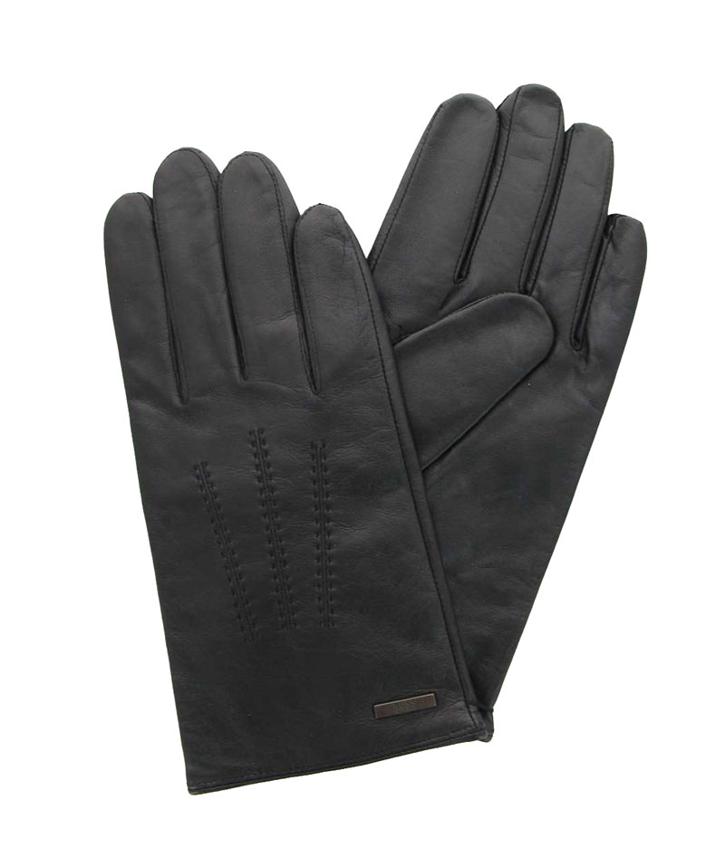 Hugo Boss Handschuhe HAINZ3 LAMMLEDER SCHWARZ (90)