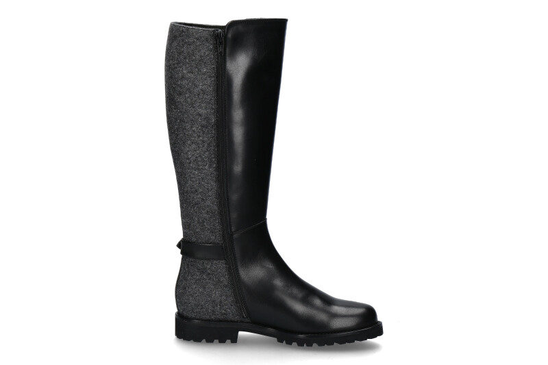 Dirndl + Bua Stiefel gefüttert CRUSH LODEN SCHWARZ GRAU (42) Dirndl + Bua Stiefel gefüttert CRUSH LODEN SCHWARZ GRAU (42)