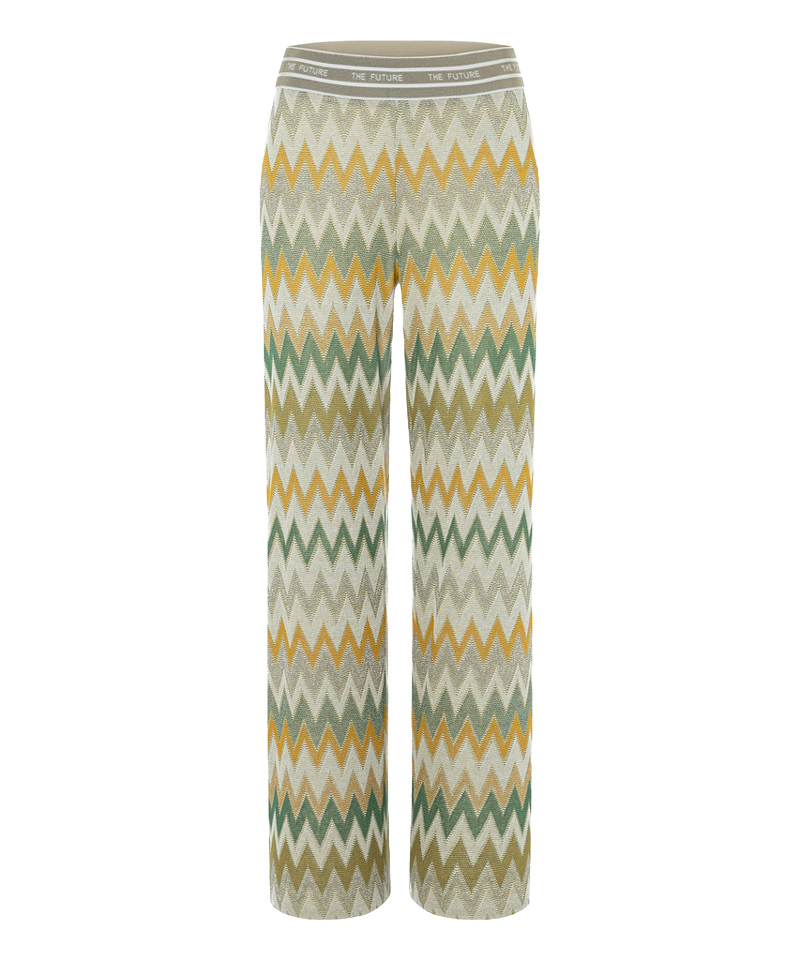 Cambio Hose ALICE YELLOW/GREEN LUREX ZIGZAG