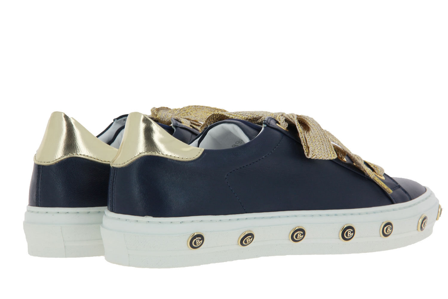 Baldinini Sneaker DOME UNIFORM LAMINATO ORO (37 )