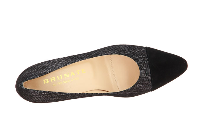 Brunate Pumps BIBA CAMOSCIO NERO FACTOR FUCILE (39)