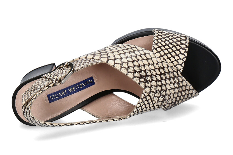 Stuart Weitzman Sandale JERRY BAMBINA OUTLINED SNAKE (38½)