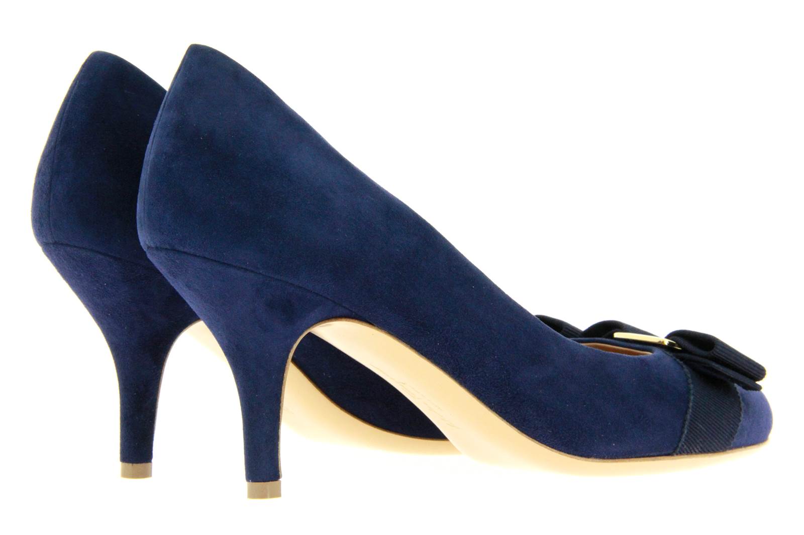 Salvatore Ferragamo Pumps CARLA CAMOSCIO BLU (38½)