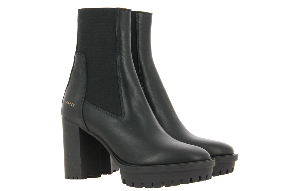 Copenhagen Bootie CPH803 VITELLO NERO