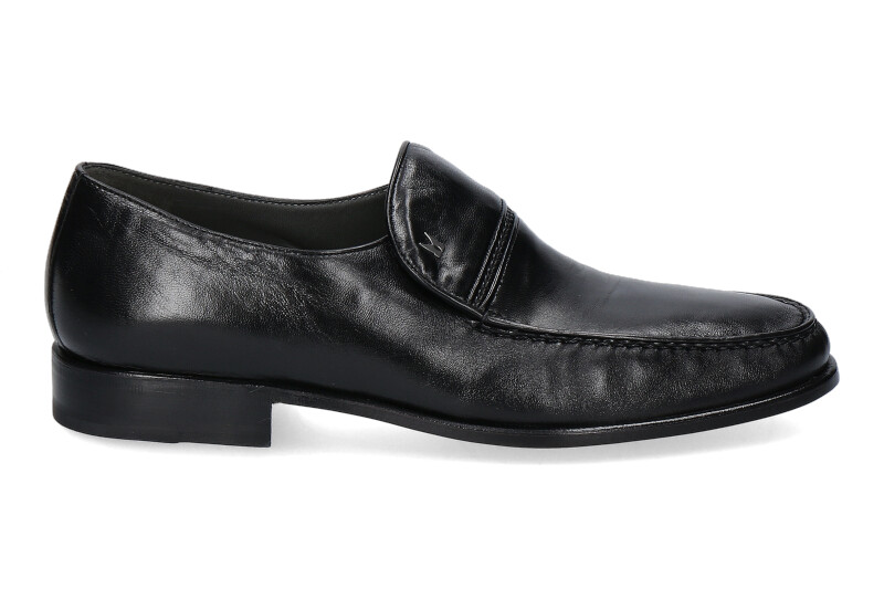 Moreschi Slipper SARATOGA CALF NERO (44½)