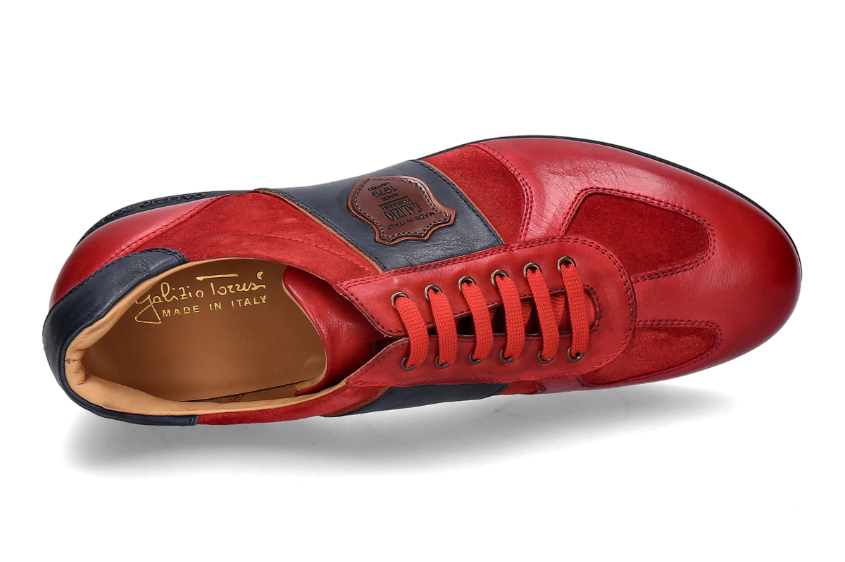 Galizio Torresi Sneaker FOUL PAPAVERO- rot_132900342_5