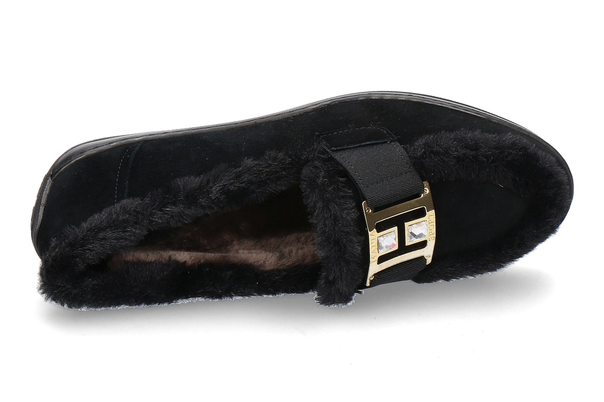 Mania Loafer gefüttert 808 CAMOSCIO ORO- black_248000166_4