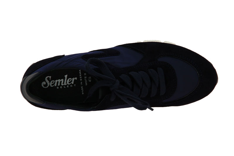 Semler Sneaker ROSA SAMT-CHEVRO TEXTIL MIDNIGHT OCEAN (40½)
