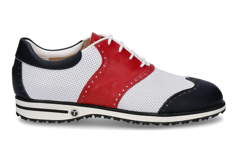 Tee Golf Shoes Damen- Golfschuh SUSY  BLUE ROSSO BIANCO