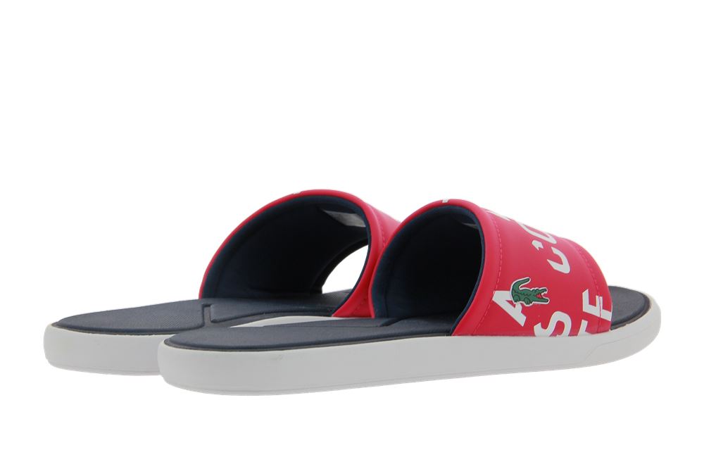 Lacoste Pantolette SLIDE RED SYNTHETIC (42)