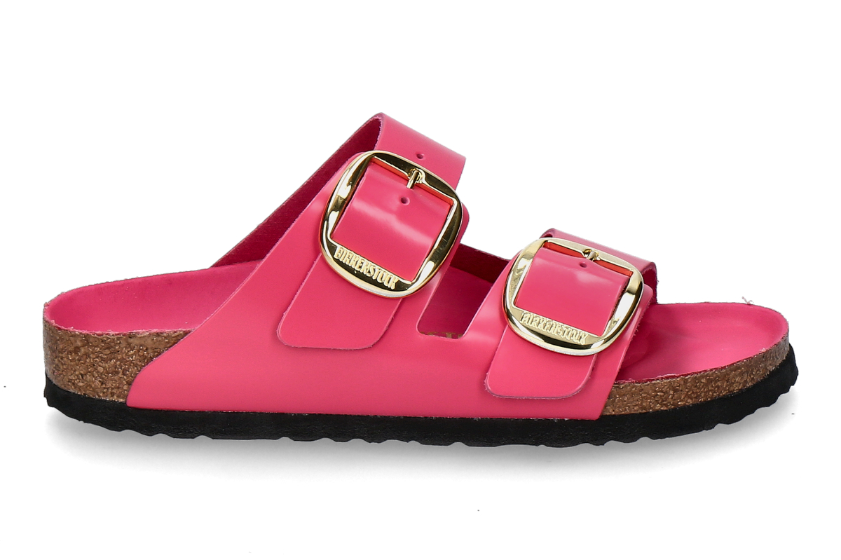 Birkenstock Pantolette ARIZONA SCHMAL BIG BUCKLE- high shine fuchsia tulip/ pink