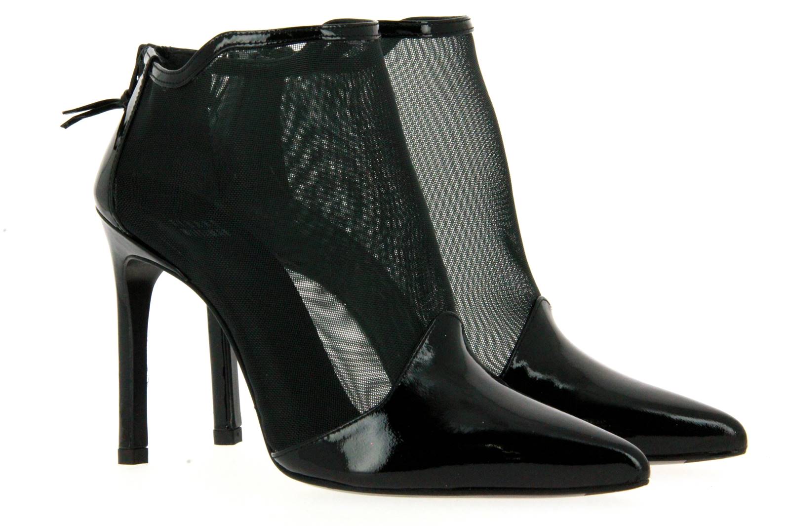 Stuart Weitzman Bootie RETE BLACK PATENT (35)