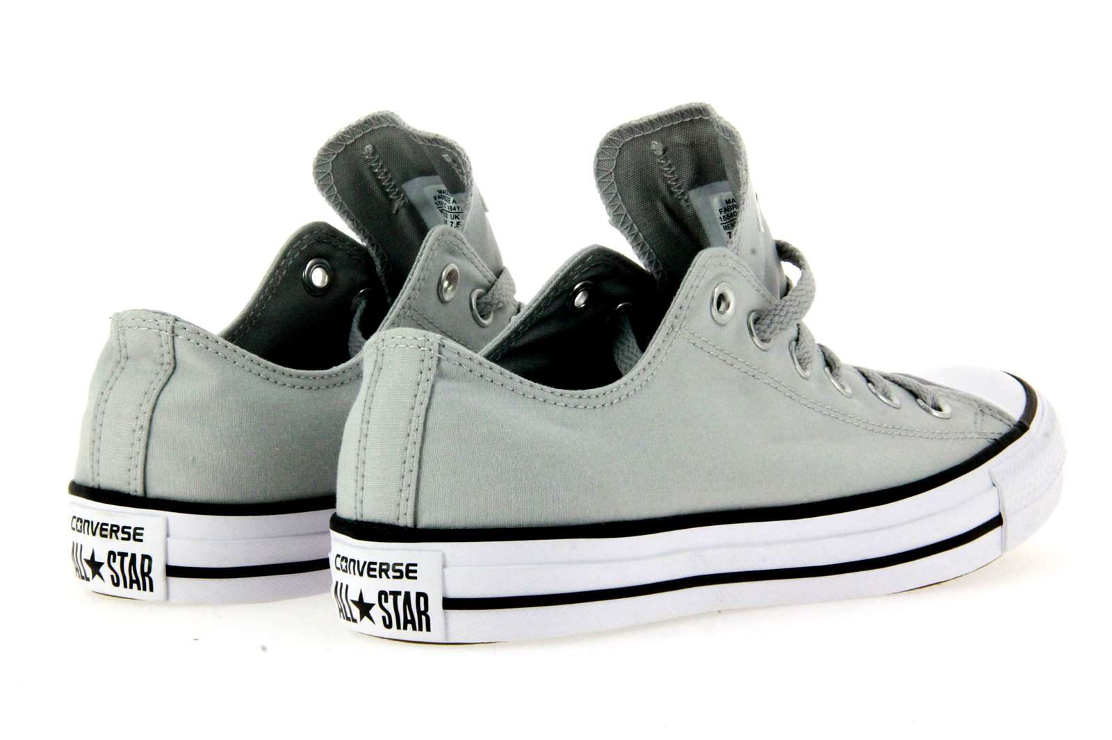 Converse ALL STAR Chucks CTAS OX ASH GREY WHITE BLACK (43)
