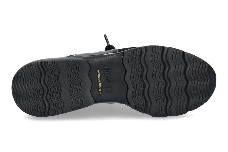 Hogan Sneaker ACTIVE ONE KNITTED NASEL NERO ORO (40½) Hogan Sneaker ACTIVE ONE KNITTED NASEL NERO ORO (40½)
