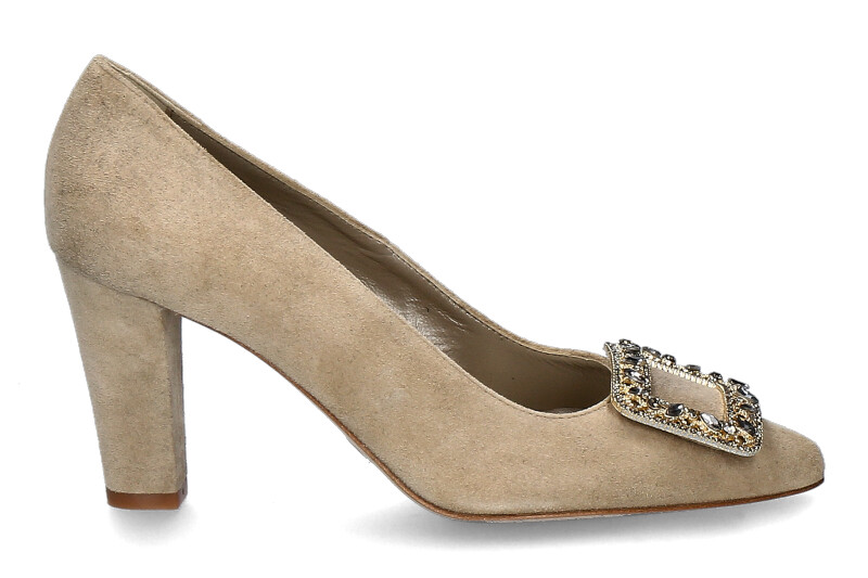 dirndl+bua Pumps ANITKBOCK KIESEL 