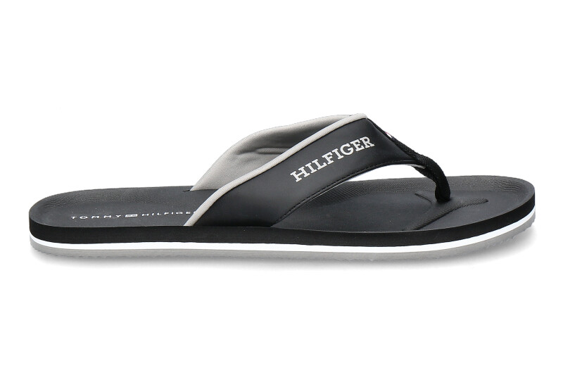 Tommy Hilfiger Zehentrenner BEACH SANDAL black