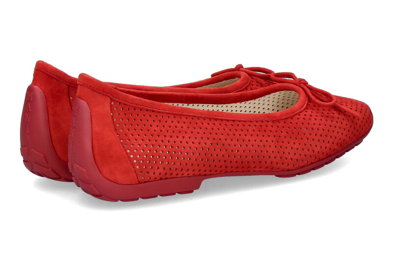 Mania Ballerina PERFORATO CAMOSCIO ROSSO (40)