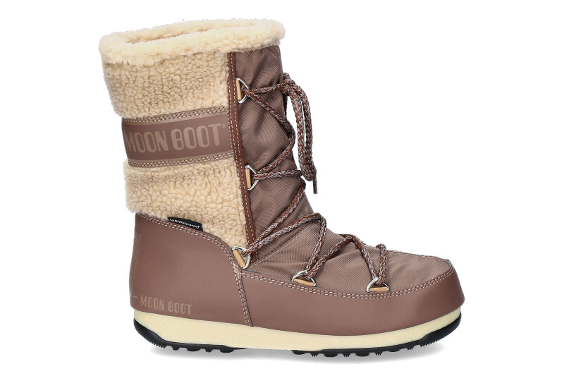Moon Boot Snowboots MONACO WOOL MID MUD (39) Moon Boot Snowboots MONACO WOOL MID MUD (39)