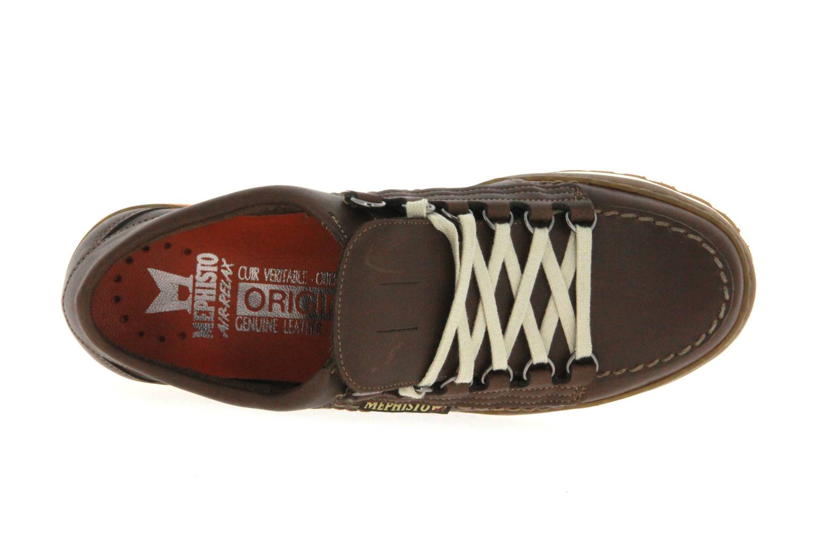 Mephisto Schnürschuh SUPER RAINBOW DARK BROWN SUP-HYDRO (43)