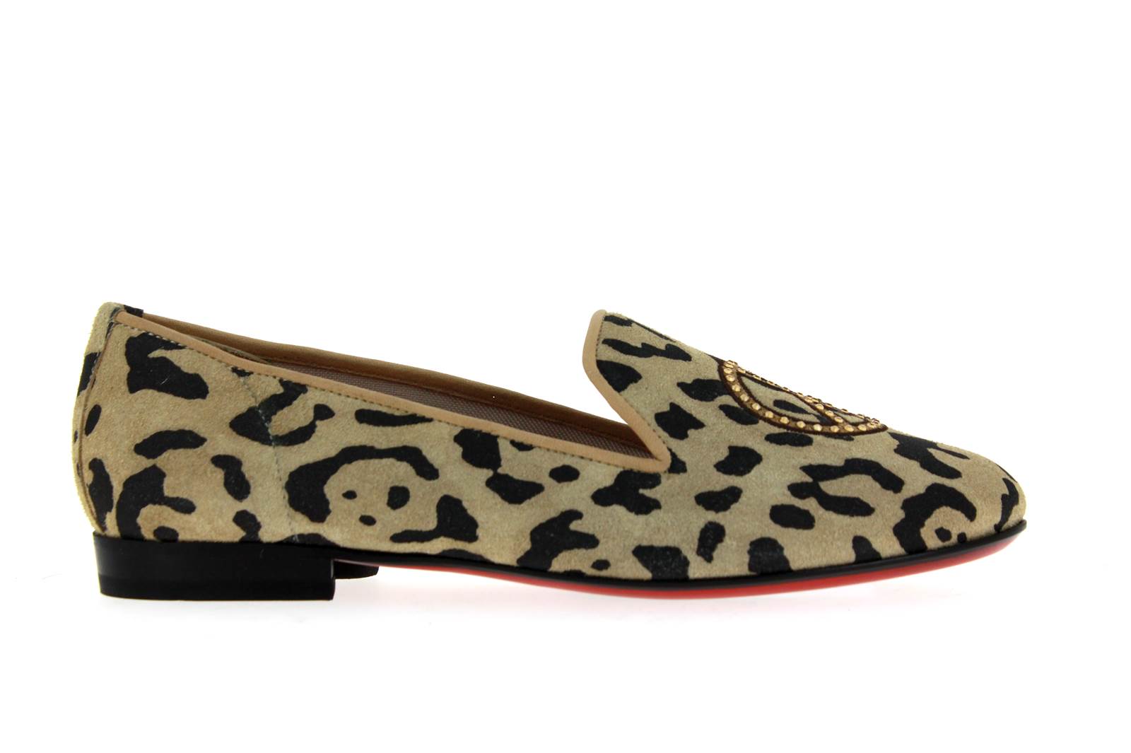 Fernando Pensato Slipper KARDINALE PEACE LEOPARD (37½)