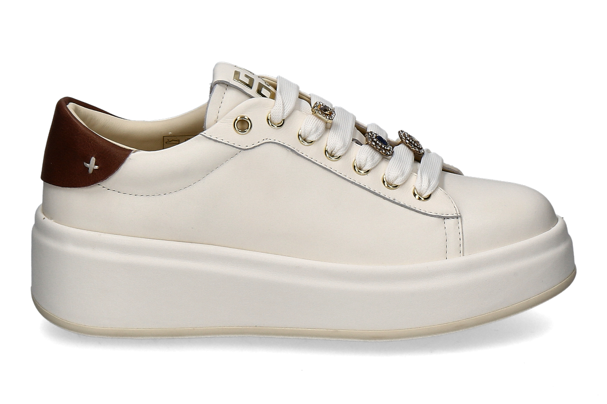 Gio+ Damen- Sneaker OLIVA04 COMBI- latte caramello/ cremé