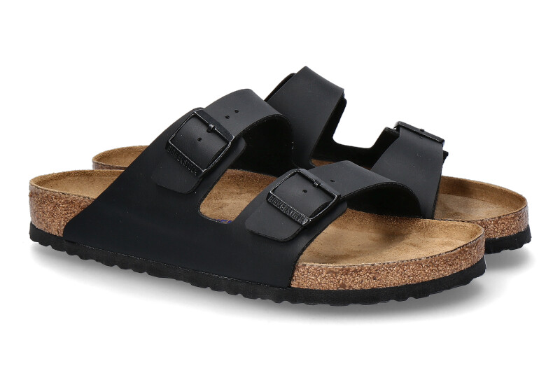 Birkenstock Pantolette ARIZONA BLACK SOFT FEETBED NORMAL