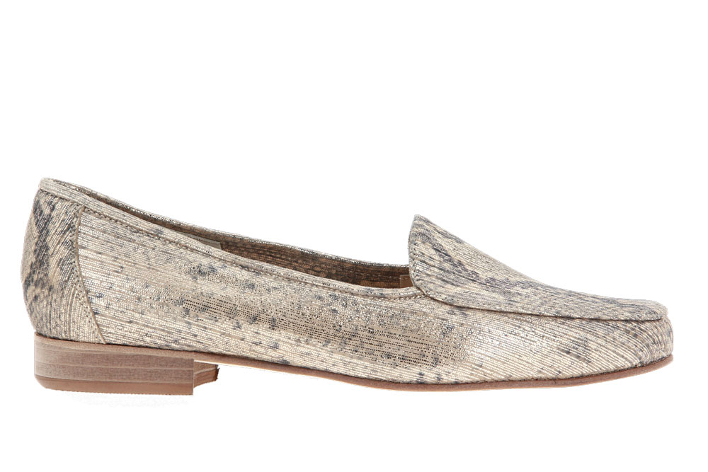Gabriele Slipper TANIA ANIMAL SUEDE PLATINO (36½)