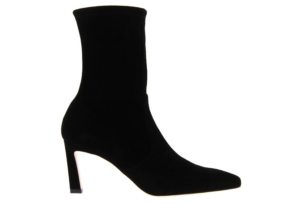 Stuart Weitzman Stiefelette RAPTURE 75 BLACK SUEDE (38½)