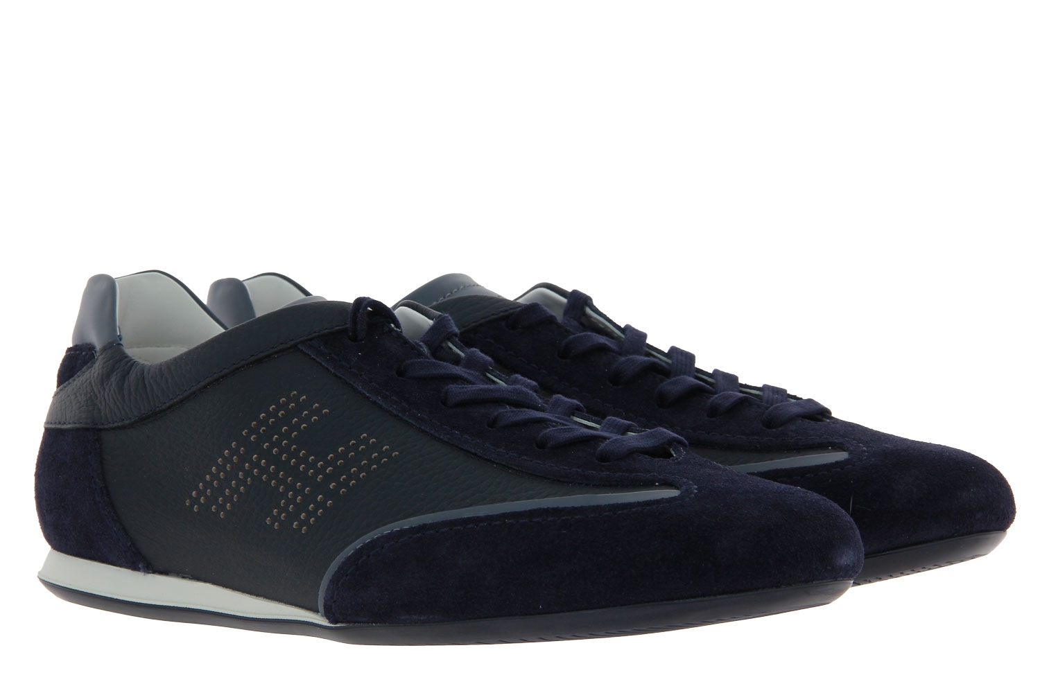 Hogan Sneaker OLYMPIA SLASH FORATA BLU (42½)