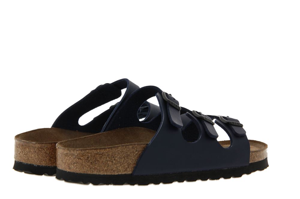 Birkenstock Pantolette FLORIDA SCHMAL BIRKO-FLOR BLUE (43) Birkenstock Pantolette FLORIDA SCHMAL BIRKO-FLOR BLUE (43)
