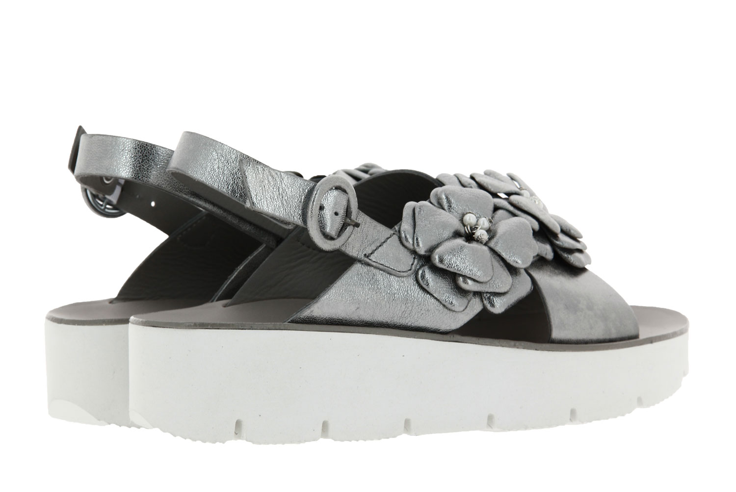 Paul Green Sandale VINTAGE NAPPA SILVER (42)