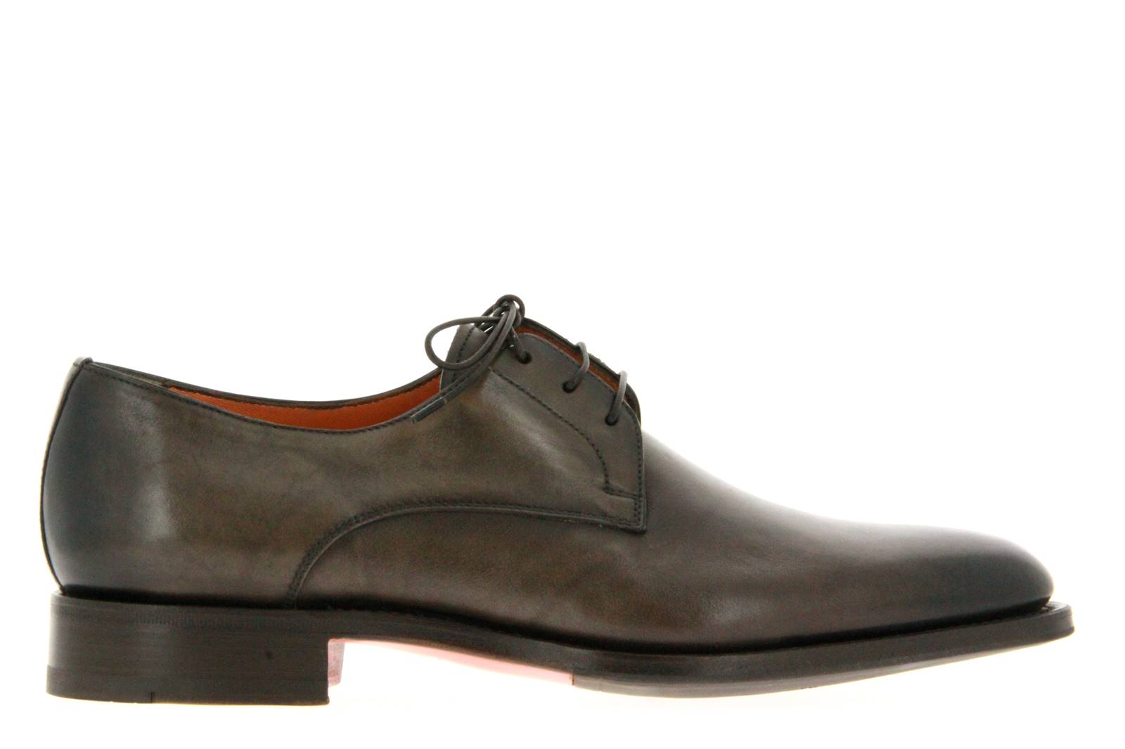 Santoni Schnürer NAPPA COFFEE (42½)