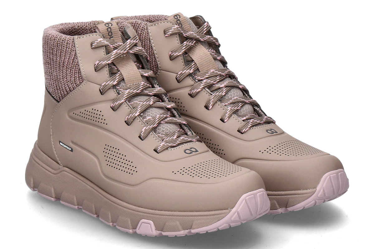 tenhaag Damen- high top Sneaker 0015 earth/erdton