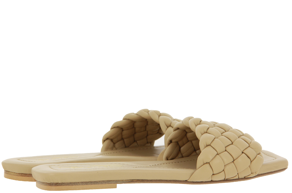 Bianca Di Pantolette FONDO CUOIO NAPPA BEIGE JE7226