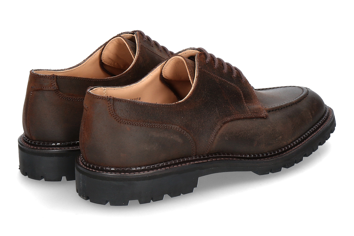 Crockett- Jones Schnürer DENVER Suede- Dark Brown Rough_136300124_2 Crockett- Jones Schnürer DENVER Suede- Dark Brown Rough_136300124_2