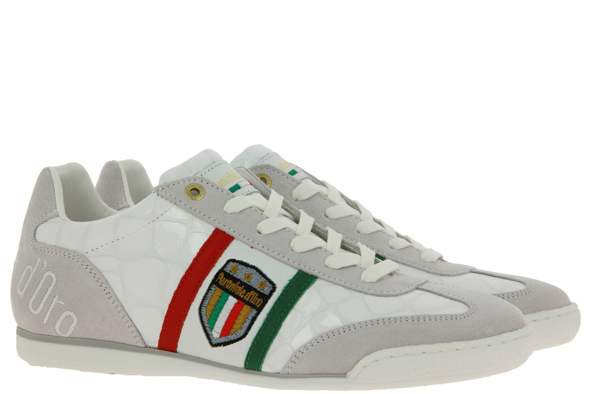 Pantofola d'Oro FORTEZZA UOMO LOW BRIGHT WHITE