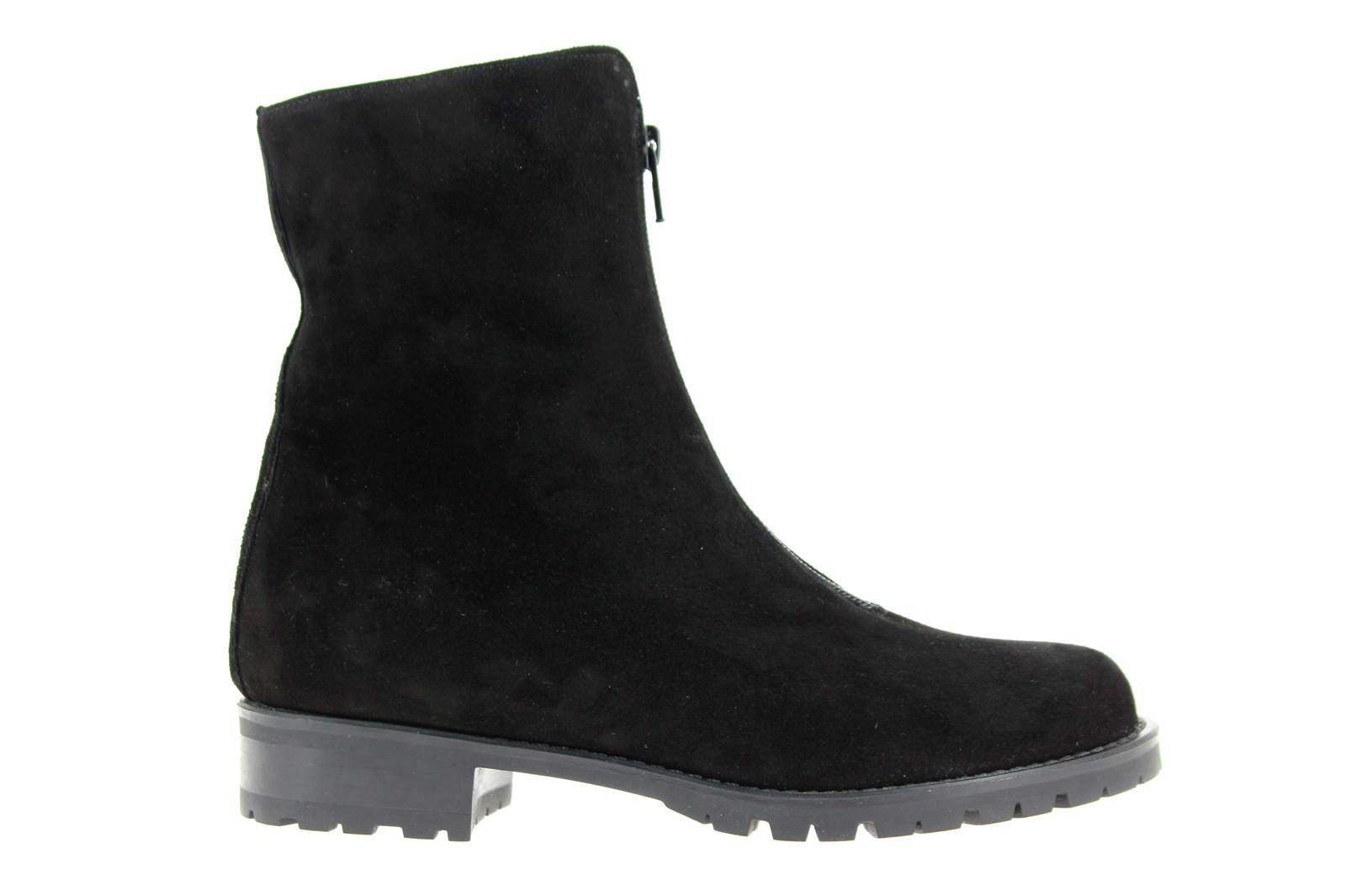 Gabriele Stiefelette gefüttert VELOUR NERO ZIP (41)