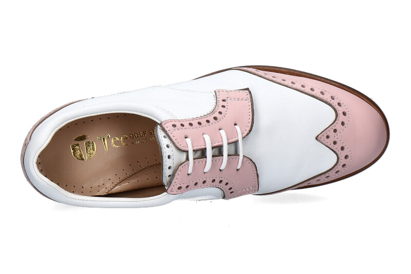 Tee Golf Shoes Damen- Golfschuh SALLY ROSA BIANCO (38½)