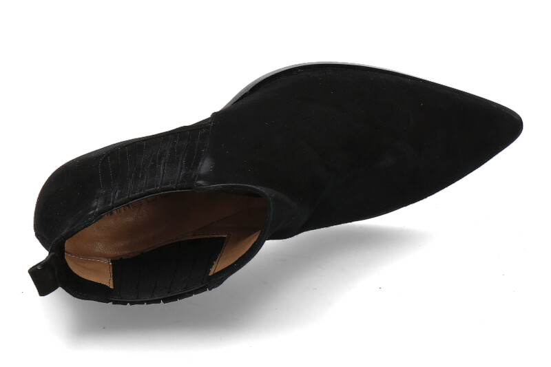 Pomme D'Or Stiefelette CAMOSCIO NERO (40½)