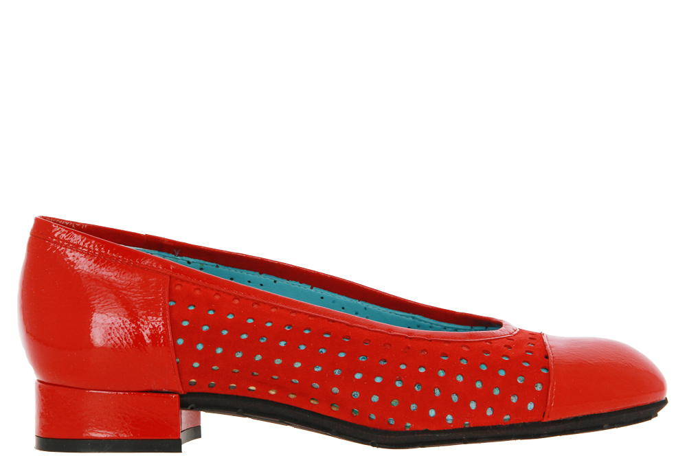 Thierry Rabotin Pumps NICEA CAMOSCIO SIGNAL RED