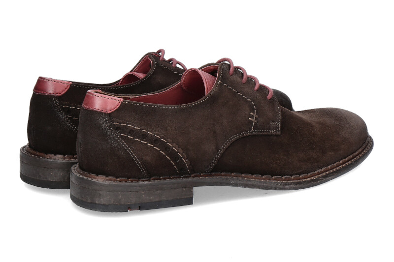 Lloyd Schnürer GIDEON LIBRA SUEDE CALF T.D.MORO BORDO (40½) Lloyd Schnürer GIDEON LIBRA SUEDE CALF T.D.MORO BORDO (40½)
