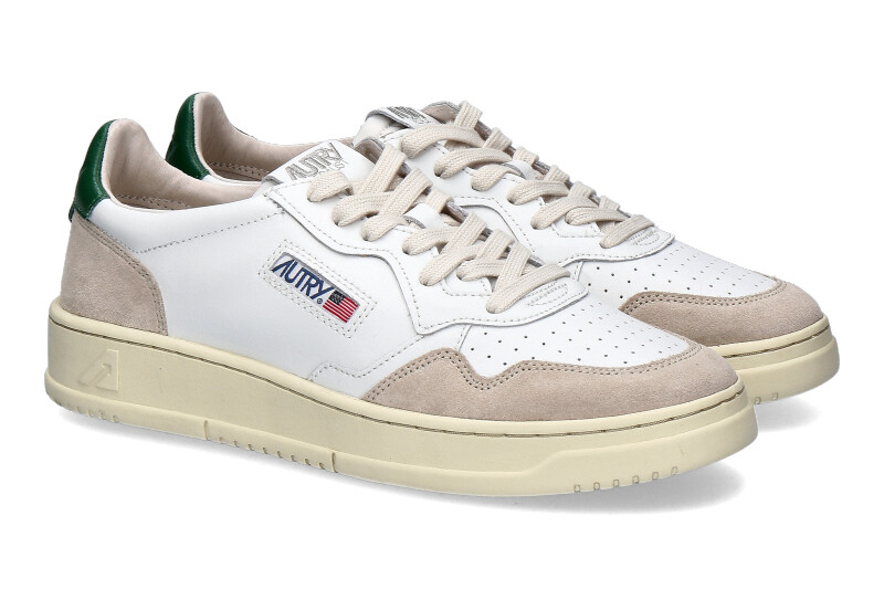 Autry Sneaker MEDALIST AULM LS23 WHITE GREEN