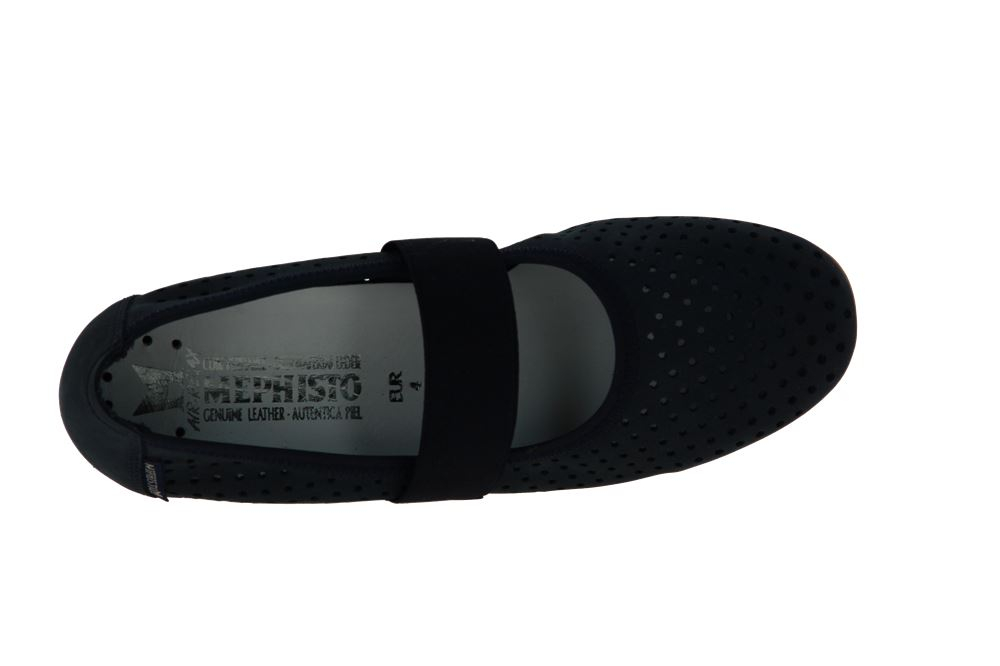 Mephisto Ballerina BILLIE PERFORIERT NAVY STYLBUCK (42)