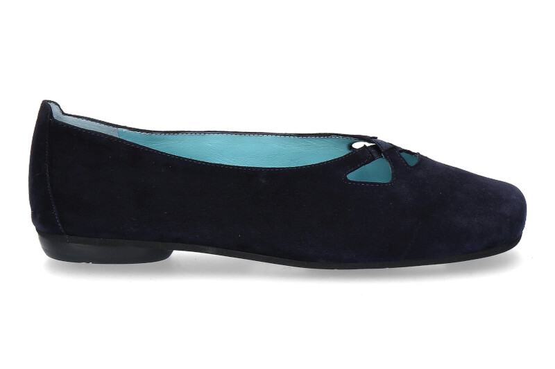 Thierry Rabotin Ballerina GILLIAN CAMOSCIO BLU (42½) Thierry Rabotin Ballerina GILLIAN CAMOSCIO BLU (42½)