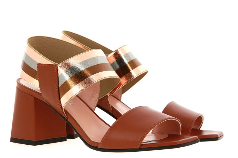 Pollini Sandalette VITELLO BROWN ROSE (41)