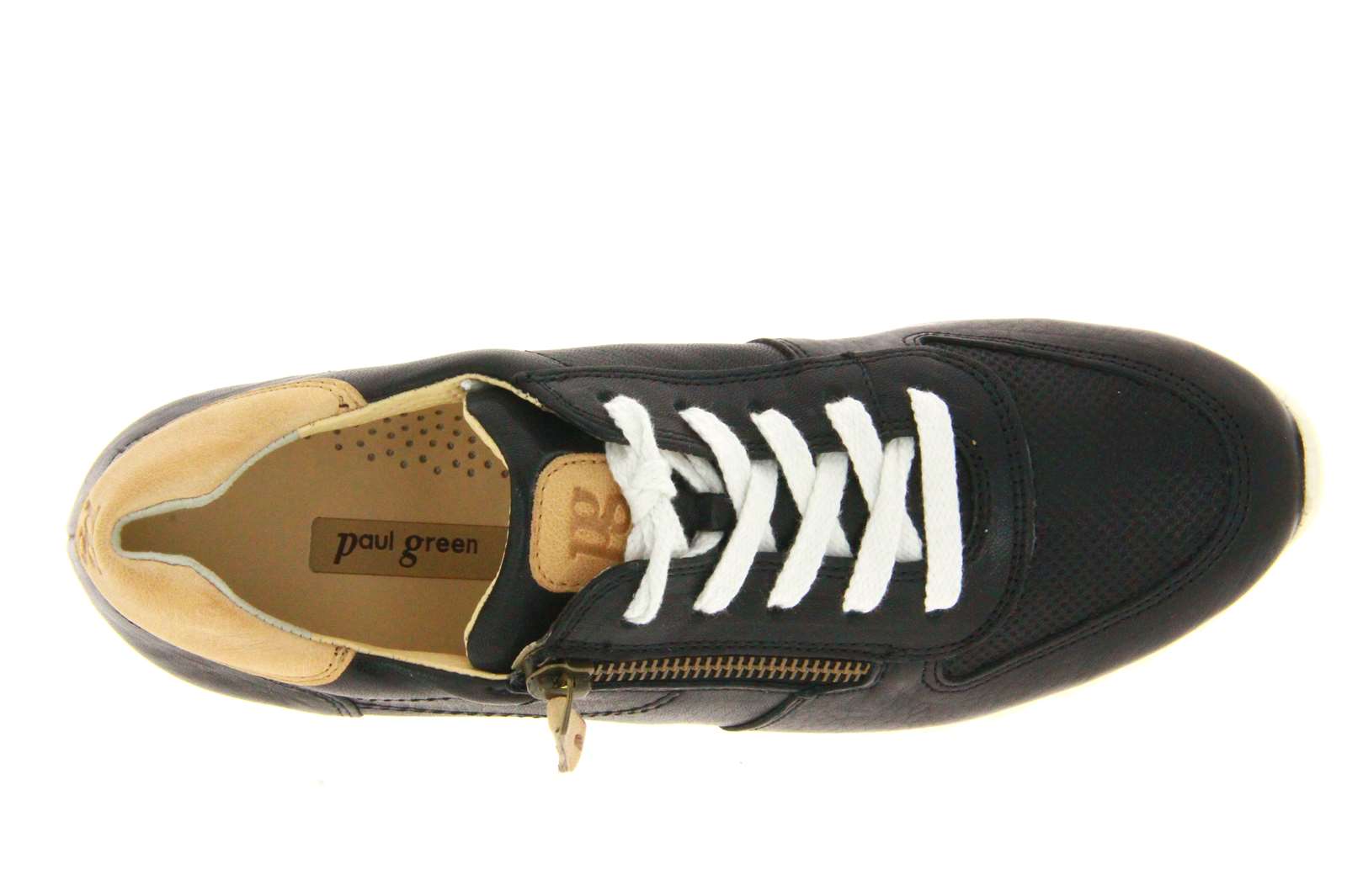 Paul Green Sneaker WASHED KID SCHWARZ DESERT  (37½)