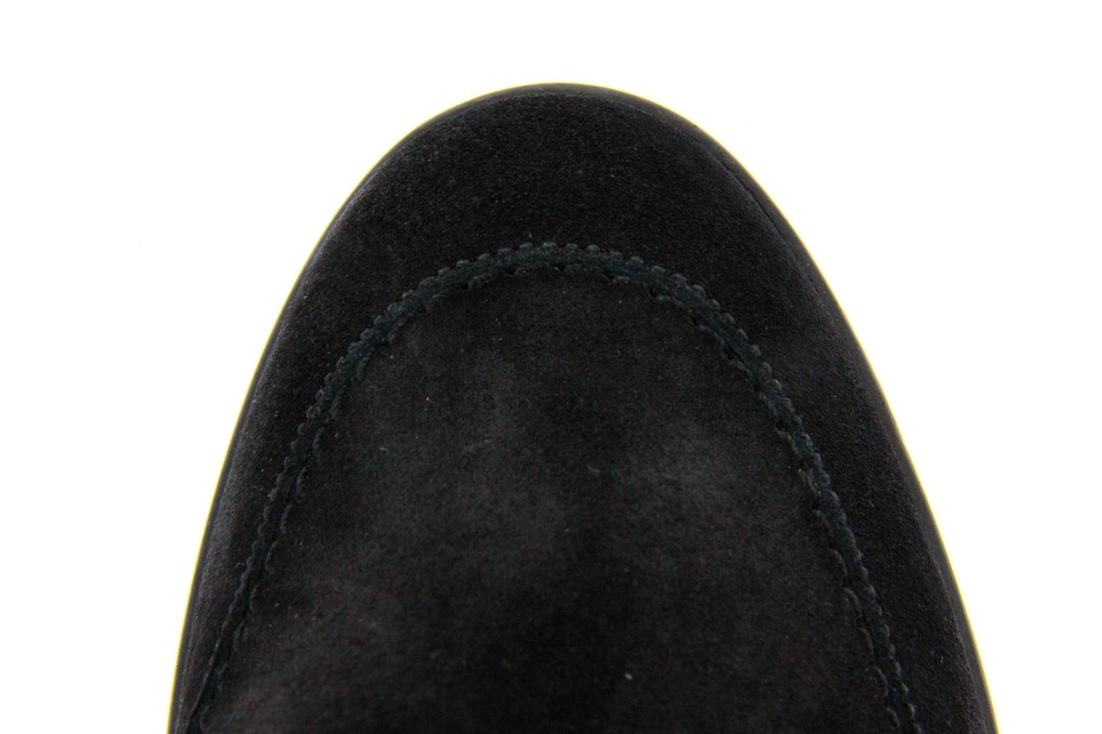 Salvatore Ferragamo Keilstiefelette RENO SUEDE CALF NERO (39½)